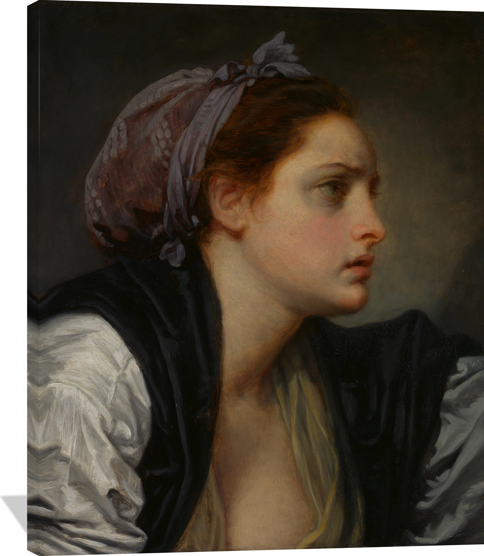 Study of a Woman’s Head