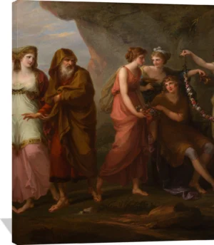 Telemachus and the Nymphs of Calypso