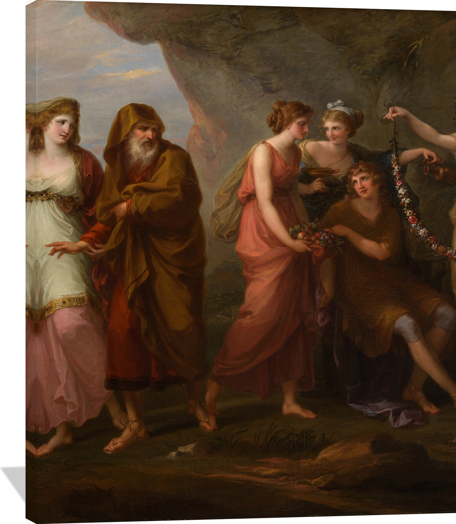 Telemachus and the Nymphs of Calypso