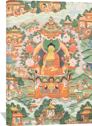 Thanka with Buddha