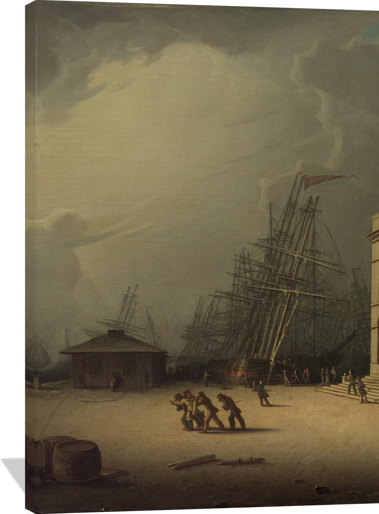 The Custom House at Greenock, Scotland