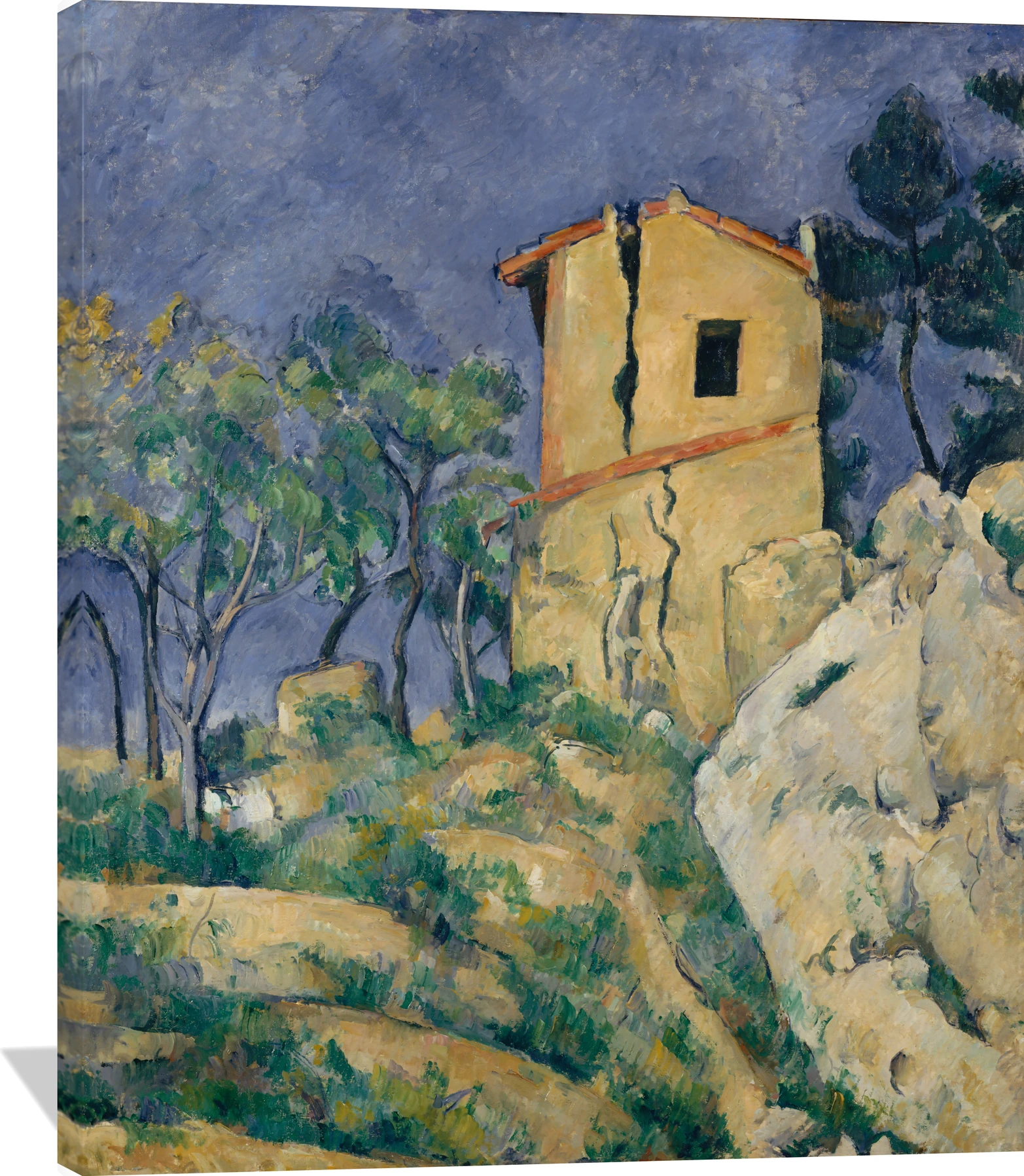 The House with the Cracked Walls