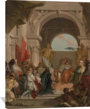 The Investiture of Bishop Harold as Duke of Franconia