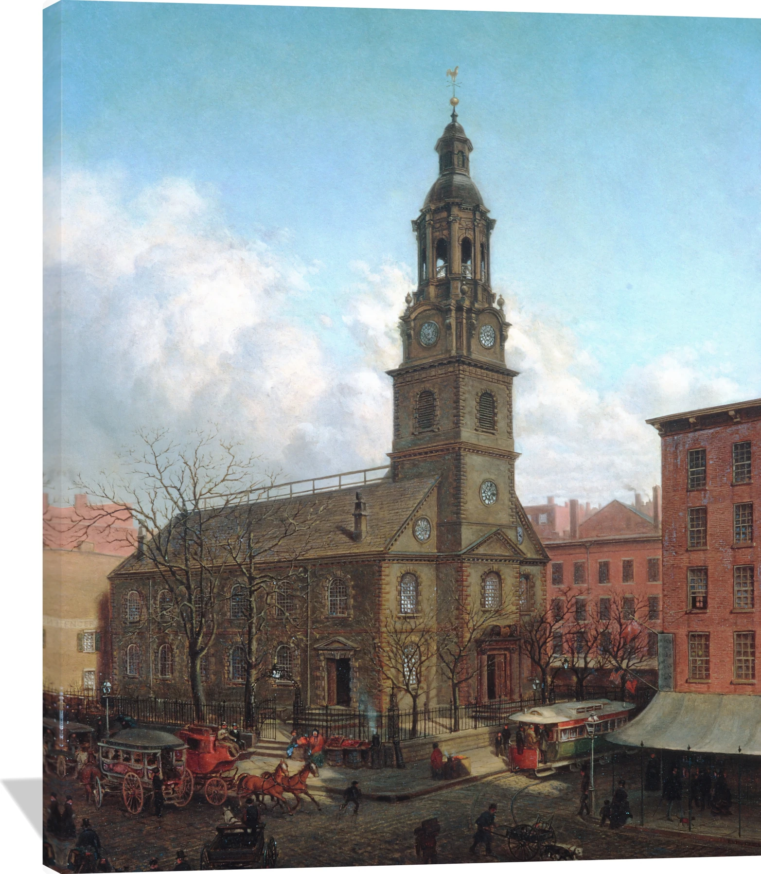 The North Dutch Church, Fulton and William Streets, New York