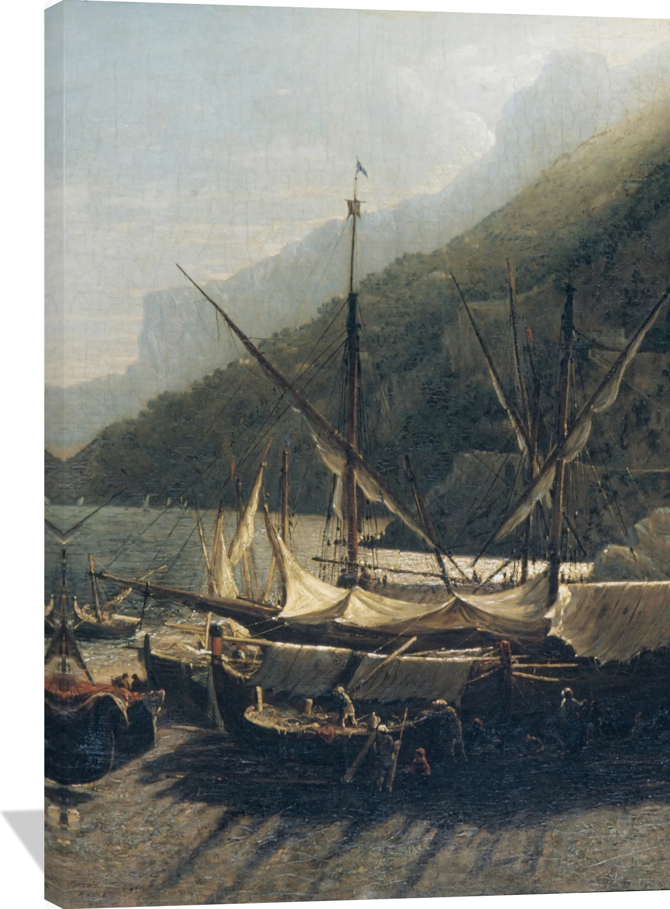 View at Amalfi, Bay of Salerno