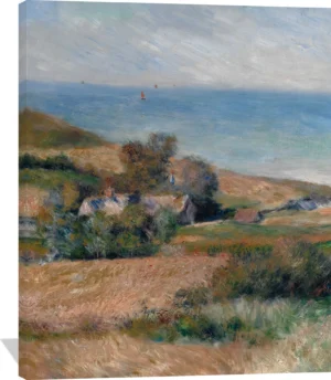 View of the Seacoast near Wargemont in Normandy