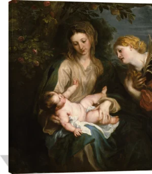 Virgin and Child with Saint Catherine of Alexandria