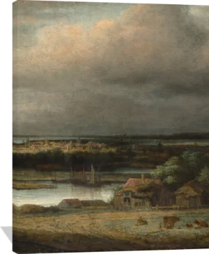 Wide River Landscape