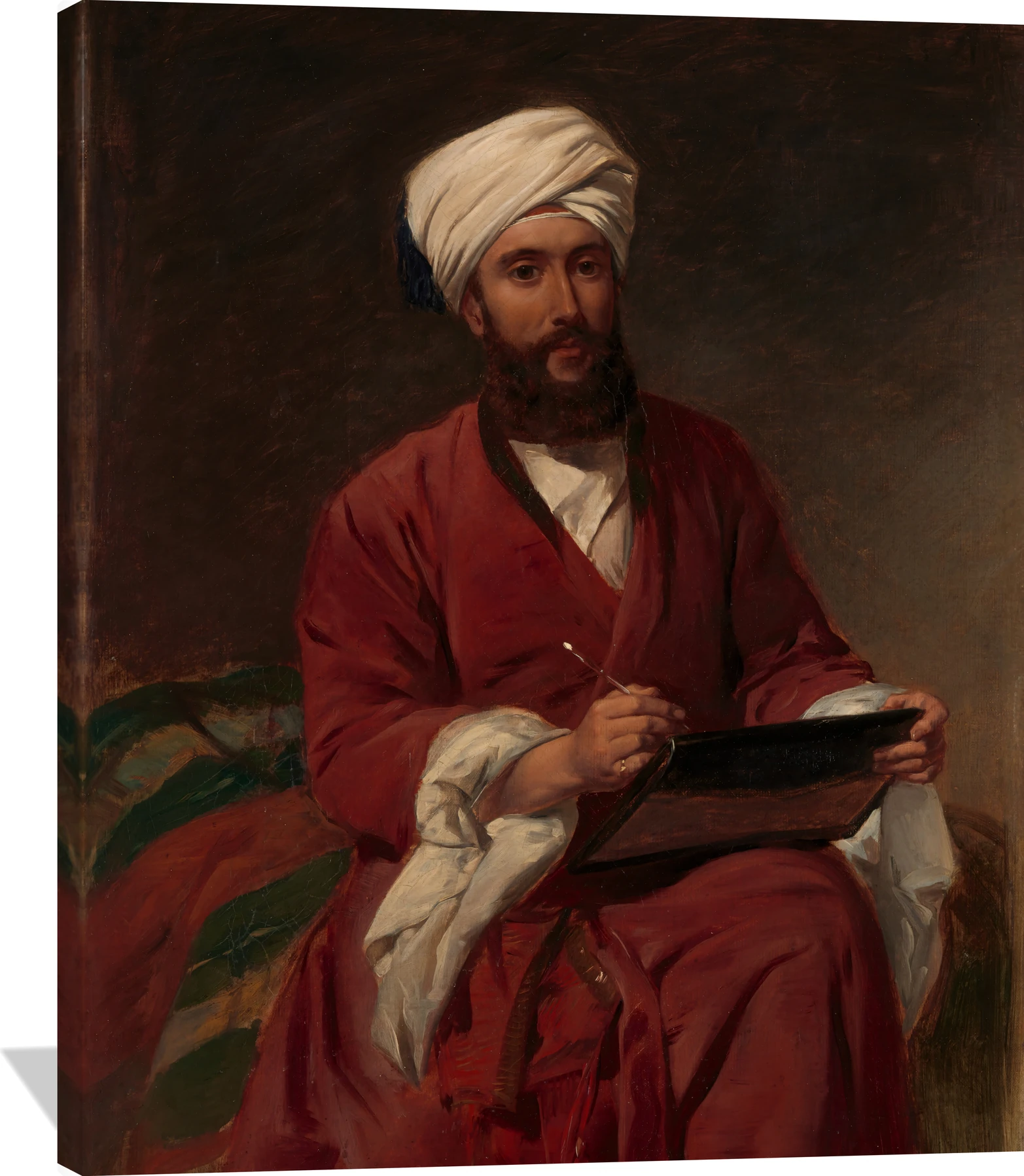 William Edward Dighton (1822–1853) in Middle Eastern Dress