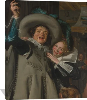 Young Man and Woman in an Inn