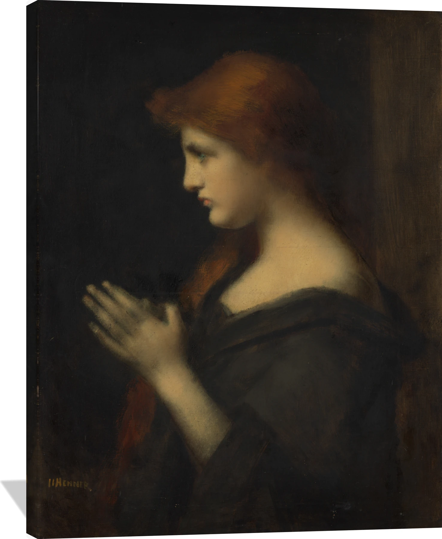 Young Woman Praying