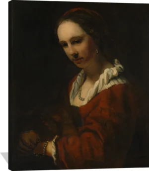 Young Woman with a Pearl Necklace